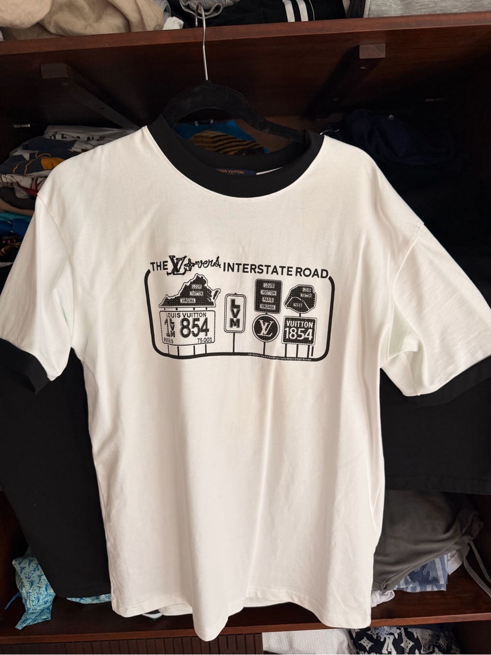 Louis Vuitton Embellished Cotton T-Shirt